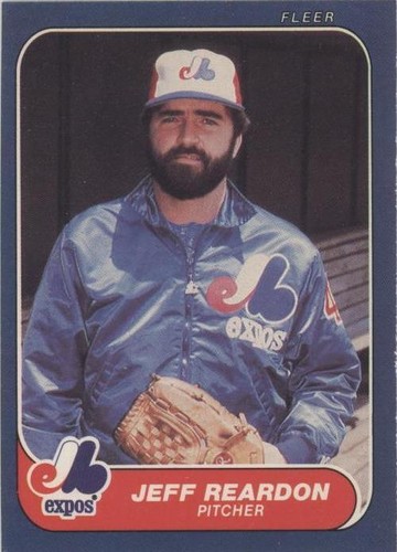 1986 Fleer - Jeff Reardon #257