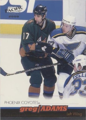 1999-00 Pacific - Greg Adams #315