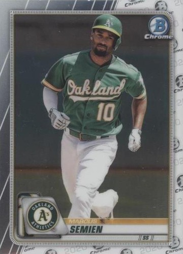 2020 Bowman Chrome - Marcus Semien #75