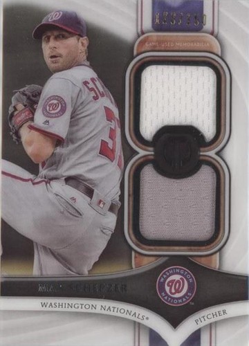 2018 Topps Tribute - Max Scherzer #DR-MS