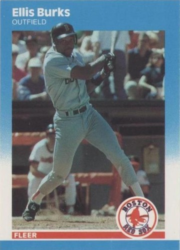 1987 Fleer Update - Ellis Burks #U-15