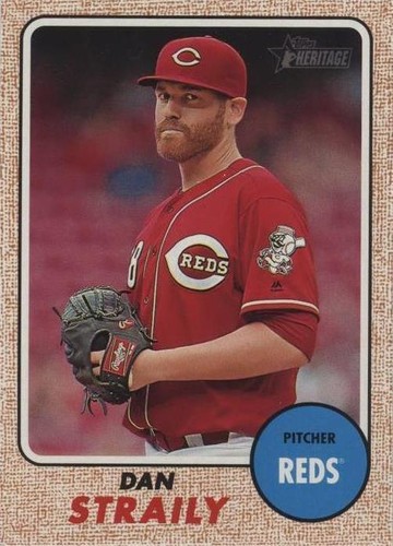 2017 Topps Heritage - Dan Straily #498