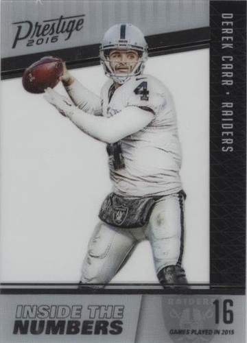 2016 Panini Prestige Derek Carr #5