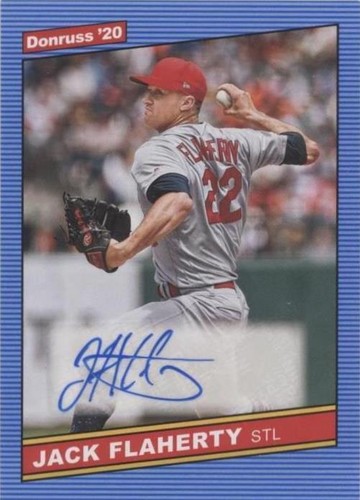 2020 Panini Donruss - Jack Flaherty #86S-FL