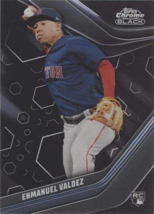 2023 Topps Chrome Black - Enmanuel Valdez #69