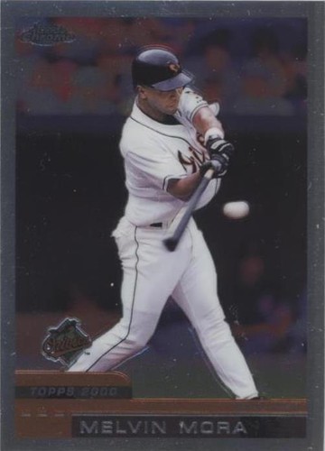 2000 Topps Chrome Traded & Rookies - Melvin Mora #T98