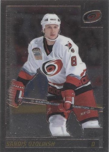 2000-01 Topps Chrome - Sandis Ozolinsh #155