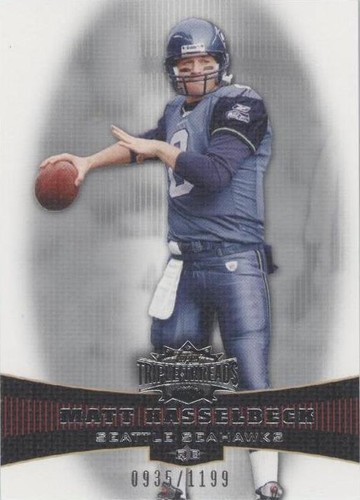 2006 Topps Triple Threads Matt Hasselbeck #68