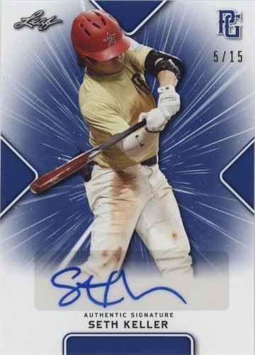 2021 Leaf Perfect Game National Showcase - Seth Keller #BA-SK1