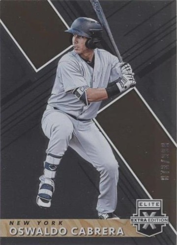 2019 Panini Elite Extra Edition - Oswaldo Cabrera #138