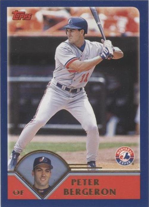 2003 Topps - Peter Bergeron #618