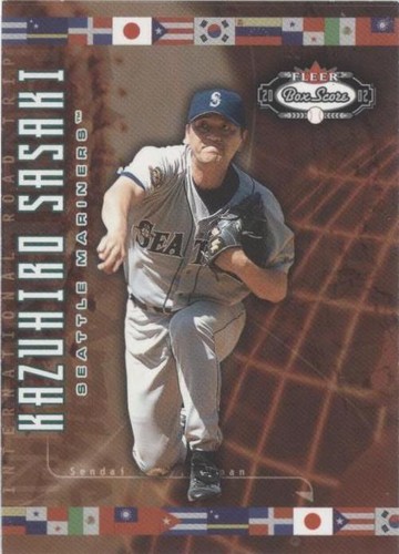 2002 Fleer Box Score - Kazuhiro Sasaki #194