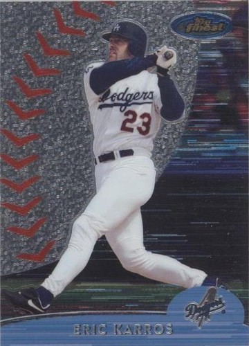 2000 Topps Finest - Eric Karros #24