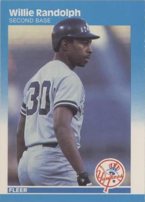 Fleer 1987 - Willie Randolph #109