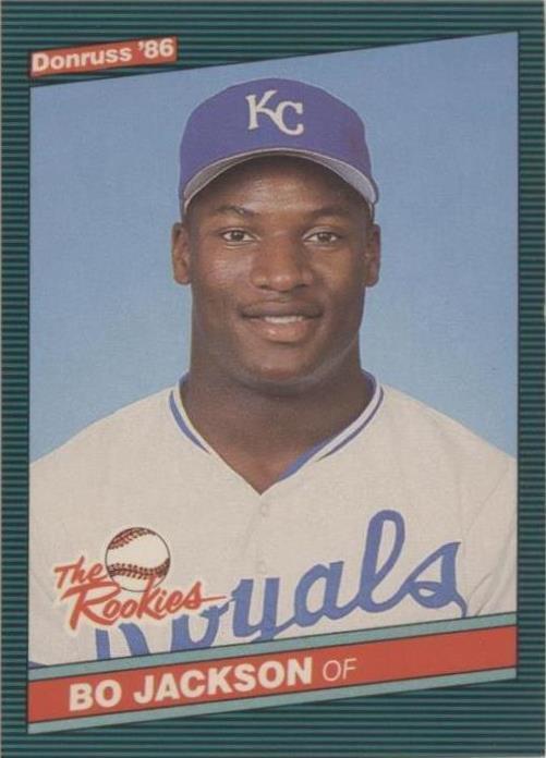 Donruss The Rookies 1986 - Bo Jackson #38