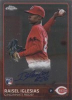 2015 Topps Chrome - Raisel Iglesias #AR-RI