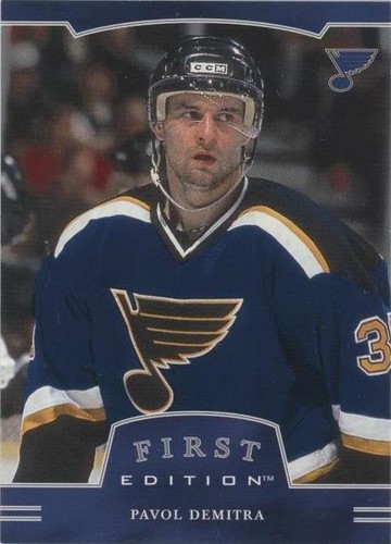2002-03 In the Game Be A Player First Edition - Pavol Demitra #066