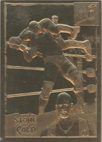 1999-2005 Danbury Mint 22k Gold WWF/E - Steve Austin #33