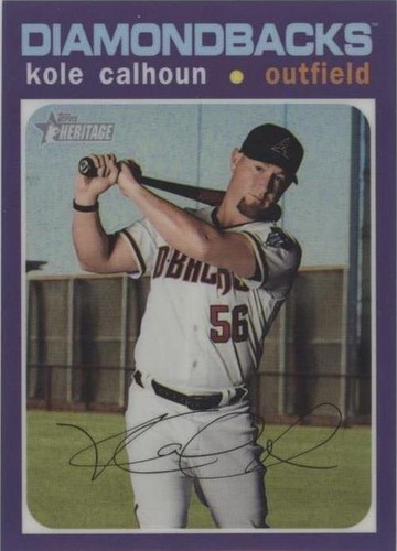 2020 Topps Heritage High Number - Kole Calhoun #THC-517