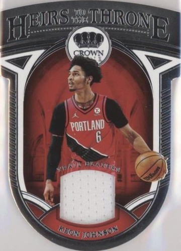 2021-22 Panini Crown Royale - Keon Johnson #HT-KJN