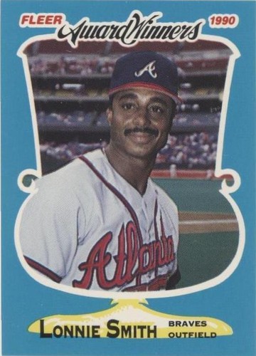 1990 Fleer Award Winners - Lonnie Smith #35