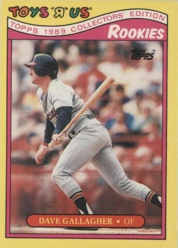 1989 Topps Toys R Us Rookies - Dave Gallagher #9