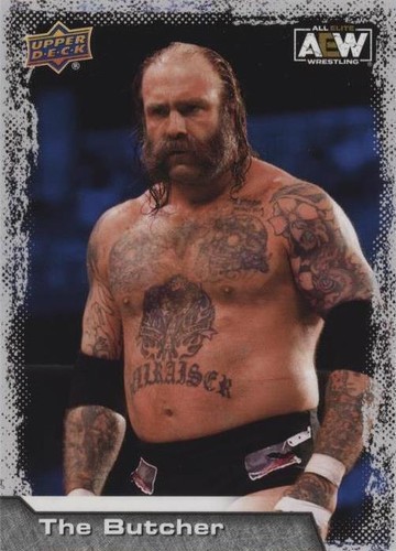 2022 Upper Deck AEW All Elite Wrestling - The Butcher #37