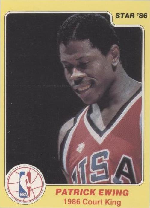 1986 Star Court Kings - Patrick Ewing #14