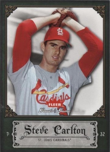 2006 Fleer Greats of the Game - Steve Carlton #86