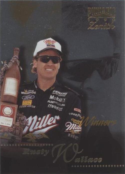 1996 Pinnacle Zenith - Rusty Wallace #96