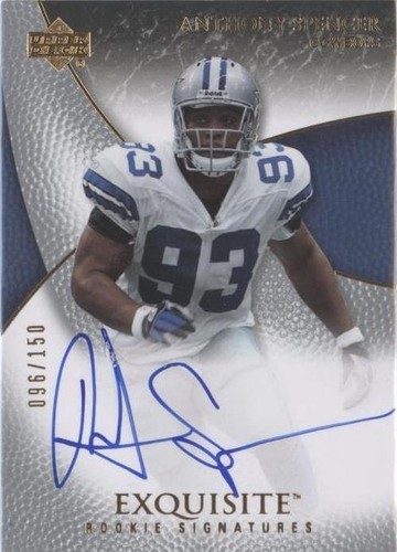2007 Upper Deck Exquisite Collection Anthony Spencer #65