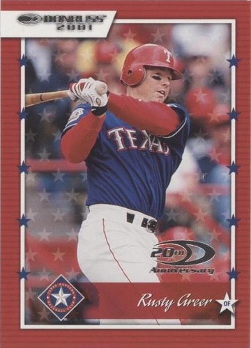 2001 Donruss - Rusty Greer #97