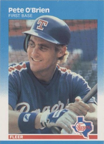 1987 Fleer - Pete O'Brien #132
