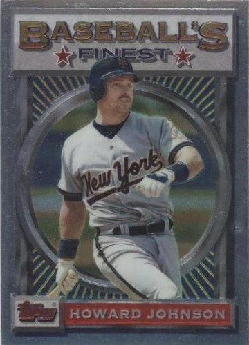 1993 Topps Finest - Howard Johnson #143