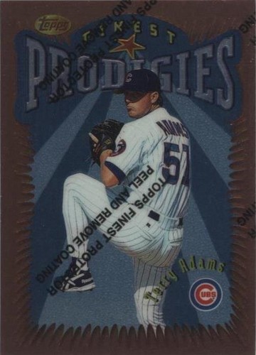 1996 Topps Finest - Terry Adams #212