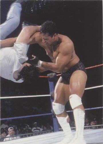 2000 Comic Images WWF Rock Solid - The Rock #52