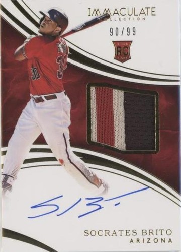 2016 Panini Immaculate Collection - Socrates Brito #139