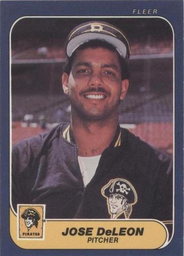 1986 Fleer - Jose De Leon #607