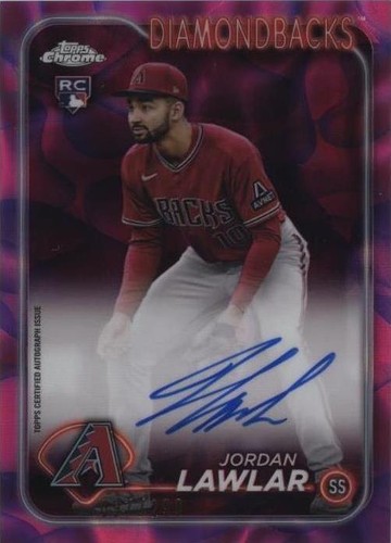 2024 Topps Chrome Update Series - Jordan Lawlar #RA-JLA