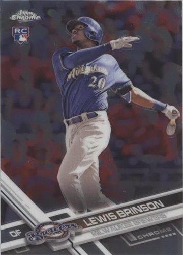 2017 Topps Chrome Update - Lewis Brinson #HMT23