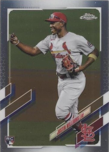 2021 Topps Chrome Update Series - Justin Williams #USC95