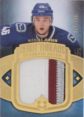 2013-14 Ultimate Collection - Nicklas Jensen #UDT-NJ