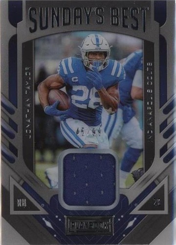 2022 Panini Playbook Jonathan Taylor #SB-11