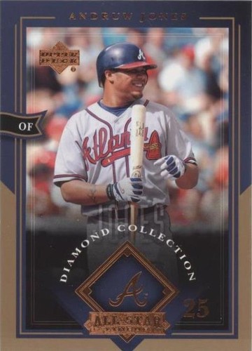 2004 Upper Deck Diamond Collection All-Star Lineup - Andruw Jones #7