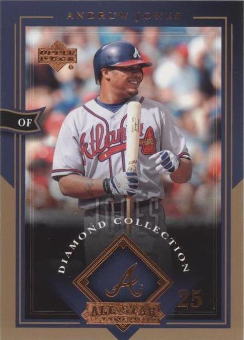 2004 Upper Deck Diamond Collection All-Star Lineup - Andruw Jones #7