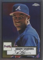2021 Topps Chrome Platinum Anniversary - Deion Sanders #320