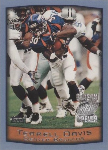 1999 Topps Season Opener Terrell Davis #124