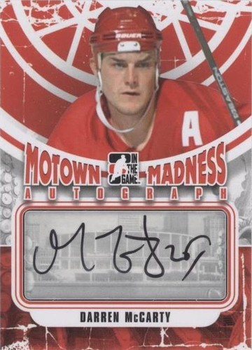 2012-13 In the Game Motown Madness - Darren McCarty #A-DMC