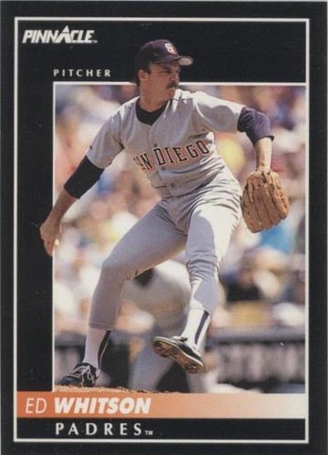 1992 Pinnacle - Ed Whitson #104