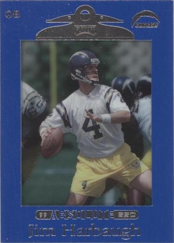 1999 Playoff Absolute SSD Jim Harbaugh #84